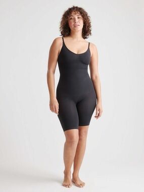 Quince Sculpting Mid-Thigh Bodysuit New